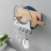 Kitchen Storage Pot Lid Rack Wall-Mounted Pot-Free Cutting Board