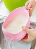 Rice Washing Filter Strainer Basket Colander Sieve Fruit Vegetable Bowl Drainer Cleaning Tools Home Kitchen Kit sea DHD573395404