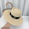 Designer Beach Hats Fashion Straw Hat for Womens Summer Grass Braid Luxury Mens Concave Crown Bucket Bob Vacation Sunhats Casquette Z26R