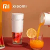 ジューサーXiaomi Mijiaポータブルブレンダーエレクトリックフルーツジューサーマシン用オレンジフードキッチンプロセッサーメーカージュース抽出器ホームタイプ