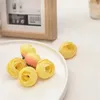 Decorative Flowers 10pcs Fresh And Artificial Flower Small Tea Bud Simulation Rose Silk Decor Head DIY Accessories