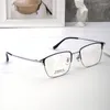 Sunglasses Frames 56-17-145 Large Frame Glasses Pure Titanium Men's Optical Prescription Custom Eyebrow Full Retro Square