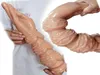 Pênis realista Punhando enorme copo de vibração do vibrador Anal Dildo18 Sex Toy Butt Butt Plug Particle Spiral Masturbate For Mull Men Orgasm2745198