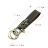 Кламки EDC Outdoor Tool Brass Cronged Tekling Leather CheeChain / Dropshipping