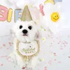 Dog Apparel 1/Set Flower INS Lace Cute Daisy Birthday Hat Accessories Pet Bib Party Saliva Towel Triangle Scarf Cat Puppy Chihuahua