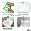 Toilet Seat Covers Toilet Seat Ers Ers 50/1Pcs Portable Disposable Er Paper Waterproof Soluble Water Type Travel/Cam El Bathroom Acces Dhotg