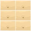 Gift Wrap 20pcs Stamps Envelopes Colored Paper Small Decorative Invitation For Cards