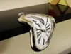 2019 Nowa powieść surrealistyczne stopienie zniekształcone zegary ścienne surrealistyczne Salvador Dali Style Watch Watch Dekoracja Dekora