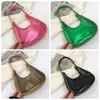 Hobo Zipper Jelly Color Crossbody Body Casual Visible PVC PVC Handbag Underarm Crescent épaule transparente