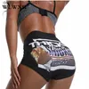 Women's Shorts Print Summer Sweat Biker Shorts Women Fitness High Waist Candy Fe Sexy Bodycon Gushers Snack Booty 2021 Women039s1102415 C240413