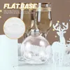 Vasen 10pcs Kunststoff Glühbirnenflasche für bastkreatives Saftflaschen nachfüllbaren Süßigkeiten