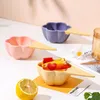 Tafelgeschirr Dessert Schüssel kreative koreanische Stil Keramikgriff Eiscreme Tasse Langlebige Haushaltsguthaben Vorspeise Vorspeise