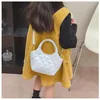 Sacs à main Luxury Girls Cloud Lady Style Metal Letter Chain Messenger Sacs Fashion Kids Fold Leather SHODER S0876 DROP DIVRITE