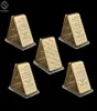 5PCS UK LONDON REPLICA FINE GOLD 999 1 OUNCE TROY JOHNSON MATTHEY CRAFT ASSAYER REFINERS BARCOIN COLLECTIBLE6921137