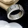 Love Rings Men Designer Ring Jewelry Luxury 925 Sterling Silver Women Ring Fashion Bee Letter Rings Retro