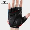 Rockbros Bicycle Bike Half Fingger Gants Shockpoolprowing Houstable Men Women Summer Mtb Mountain Sports Cycling Vêtements 240402