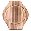 Table Mats Wooden Stone Bowl Mat Korean Base Wood Pot Home Supplies (Inner Diameter: 105cm)