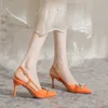 Hot Baotou Sandals Womens Summer Sandal Thin Heel ОДНАКИЙ СТОРОНА