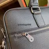 Bolsa de diseño de maletín Bag Luxury LAPTOP Color sólido Metales Diseño de grandes capacidad Bolsas de negocios de cuero Polvo comercial muy bueno