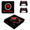 Stickers Ghost of Tsushima PS4 Slim Skin Sticker For Sony PlayStation 4 Console and Controllers PS4 Slim Skins Sticker Decal Vinyl