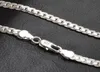 20 -дюймовая 5 -мм модные мужчины 925 Серебряное ожерелье Цепь для женской вечеринки Серебряная фигаро -цепная колье для мальчика Accessories4390845