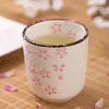 Tazas de tazas tazón japonés tazón de cerámica vintage tazón maestro taza contenedor de tazas tazas de agua decoración de agua