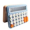 Калькуляторы Цветовая механическая клавиатура Настольная настольная учебная бухга