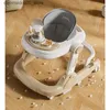 Sand Play Water Fun A button folding multifunctional early education baby walker for safety and anti O leg new baby walker Q240413