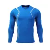 T-Shirts Rashguard Children Men Running Gym Compression Tshirt Quick Drying Bodybuilding Fitness Soccer Basketball Workout Sportswear