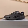 Sneakers in pelle da uomo Americas Sneakers in pelle per le scarpe da ginnastica in pelle nera mesh-up casual scarpe da corridore per esterni scarpe sportive con scatola 35-45