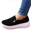 Casual Shoes Women Flats Running Platform Sneakers Sport Wedges Fashion Ankle Female Designer Slip On Zapatillas Mujer