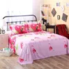 Bedding Sets 3 Unids/set Romntico 3D Rosa Patrn De Impresin La Hoja Cama Funda Almohada Ropa Conjunto