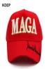 Donald Trump 2024 CAP USA USA FLAG CAPS BASEALL CAPS MAGA Trump Signature Président Hat 3D Broderie Drop 2205272534144