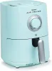 Fryers Nostalgia MAF1AQ MYmini 1quart Air Fryer Aqua Kitchen Accessories Dubbele luchtfriteuse