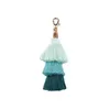 Key Rings Handmade Colorf Boho Pom Tassel Bag Charm Chains Fashion Jewerly Keychains Ring 10 Colors Drop Delivery Jewelry Dhteb
