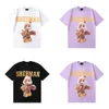 23 NOUVEAUX MEN T-shirt Designer T-shirt Femmes Mens T-shirts Lovers Shirts Print Streetwear Tee Outdoor Tee Short Summer Summer Casual Loose Shirt Purple M-xxl SM