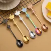 Cuillères de douche nuptiale Favors Crown Spoon Spoon en acier inoxydable