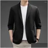 Mens Suits Blazers E1702-Mens Casual Summer Summer Terno de casaco solto Drop Datur Fornet Apparel Roupas Otirh