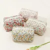 Cosmetic Bags Travel Bag Floral Print With Zipper Closure Capacity Makeup Pouch For Women Portable Lipstick