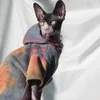 Vestuário de cachorro Esfinge roupas de gato sem pêlos de camiseta respirável para gatos roupas de tecido esticado de tecido gatinho camisa de estimação de casacos de cachorro presente