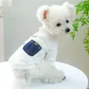 Ubrania psa puppy jesienna zima moda kreskówka sweter pet uroczy desinger pullover mała bluza z kapturem kocie uprząż pomoranan chihuahua