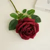 Flores decorativas de alta qualidade Big Rose Wedding Deco Mariage Fleurs Artificielles Seda Artificielle Flores Artificiales Artificiales