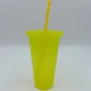 Кружки многоразовый соломенная чашка с блестками блеск кофейного сока кружка простой милый пластиковый дно для вечеринки блестящий домашние принадлежности