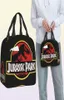 Aangepaste Jurassic Park Tas Women Warm Cooler geïsoleerde lunchbox voor kinderen School 2207115493807