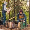 Lagerbeutel Block Tasche Beutel Wasserbeständiges Brennholzträger - Oxford Wood großer Kapazität im Freien Campinghalter im Freien