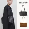 The Row Terrasse Bag Luxury Tote Bagsデザイナーバッグ高品質のバケットメッセンジャーMargaux15バッグショルダーバッグハンドバッグcamdem本物の革張りO9943r