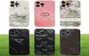 Lettre de concepteur l Cois de téléphone pour iPhone 14 Pro Max 13 12 11 XS x xr Classic Fashion Brand Imprimer Back Cover Couverture iPhone14 Plus Lux4222535