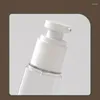 Opslagflessen 15 ml 30 ml 50 ml Clear Airless Cosmetic Cream Pump Flessen Risgrootte Dispenser Dispenser Ravulbare containers 2 stks/Lot