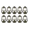 Portacandele 50 pezzi Mini lanterne decorative piccoli ornamenti per la casa decorazioni per il campeggio decorazioni per il compleanno dell'albero di Natale all'aperto ornamenti