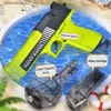 Sable Player Water Desert Eagle Watergun Electric Automatic Continuus Firing Water Gun grande capacité Pistolet à grande vitesse Touet de plage d'été pour enfants 240407 Q240413